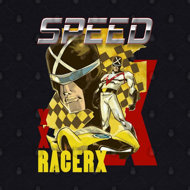 racer x speed racer retro by Nwebube parody design